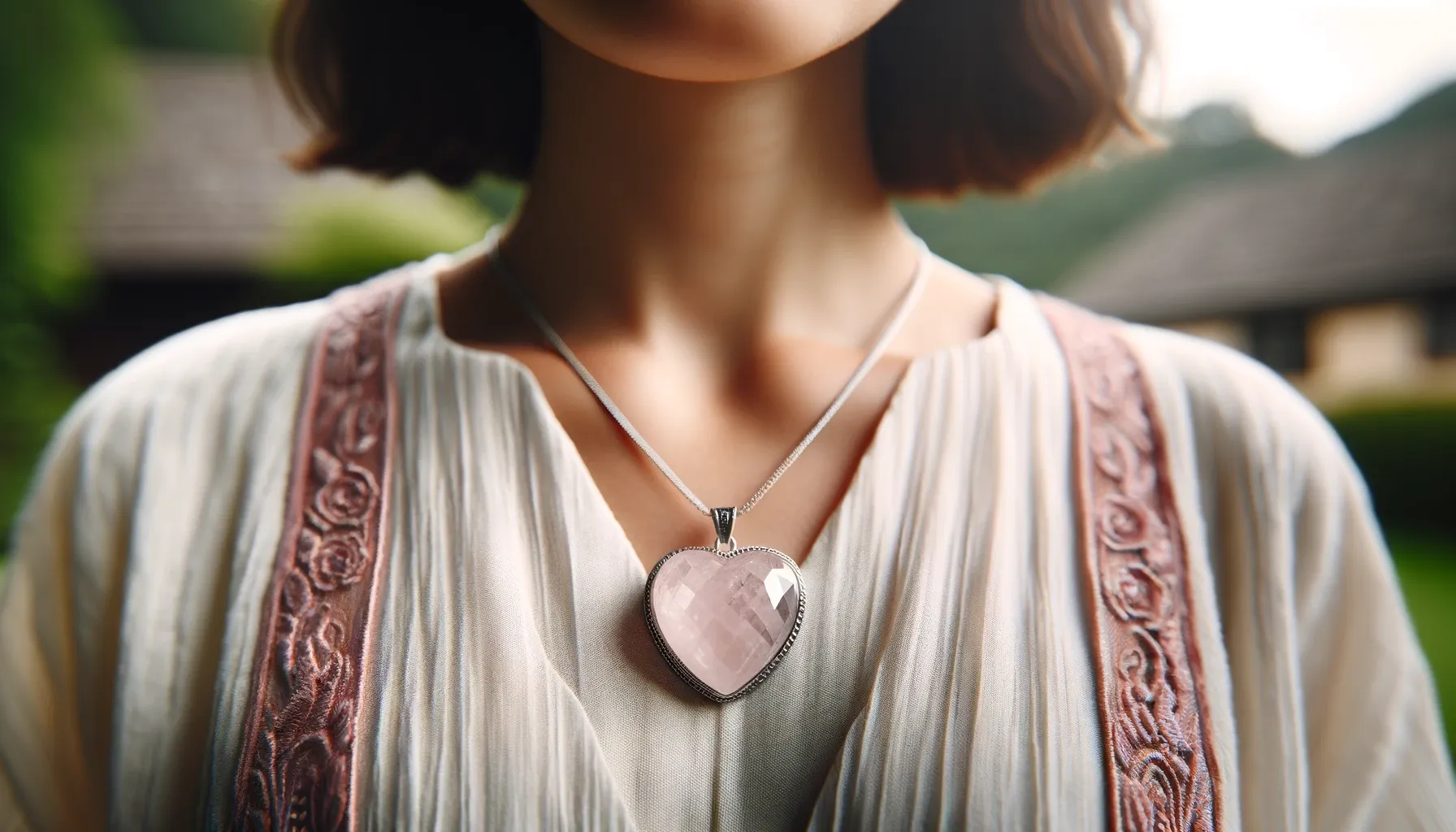 article photo for The Multitude of Benefits of Wearing a Rose Quartz Necklace