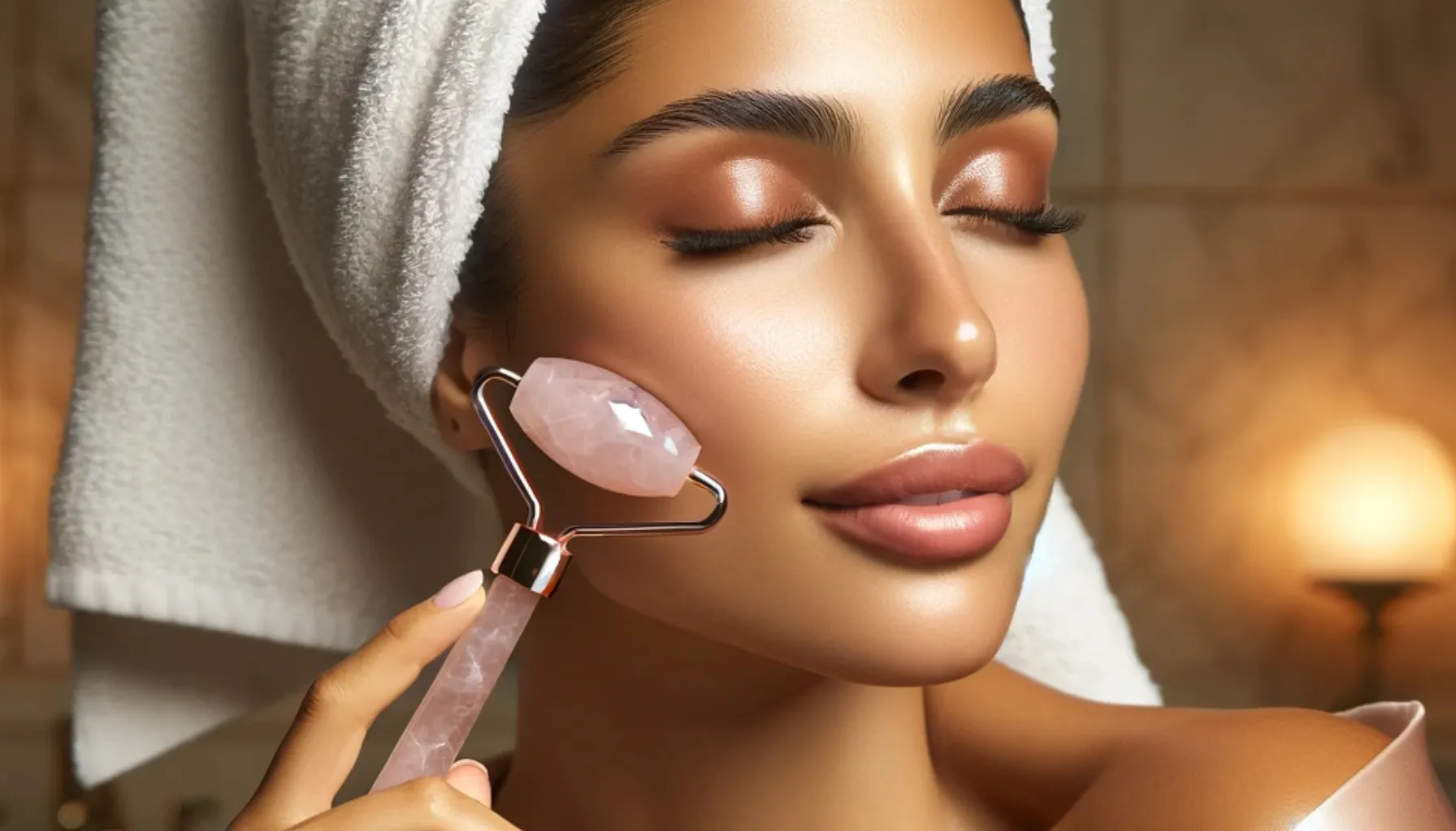article photo for Rolling Your Way to Radiant Skin: The Revitalizing Benefits of the Rose Quartz Roller