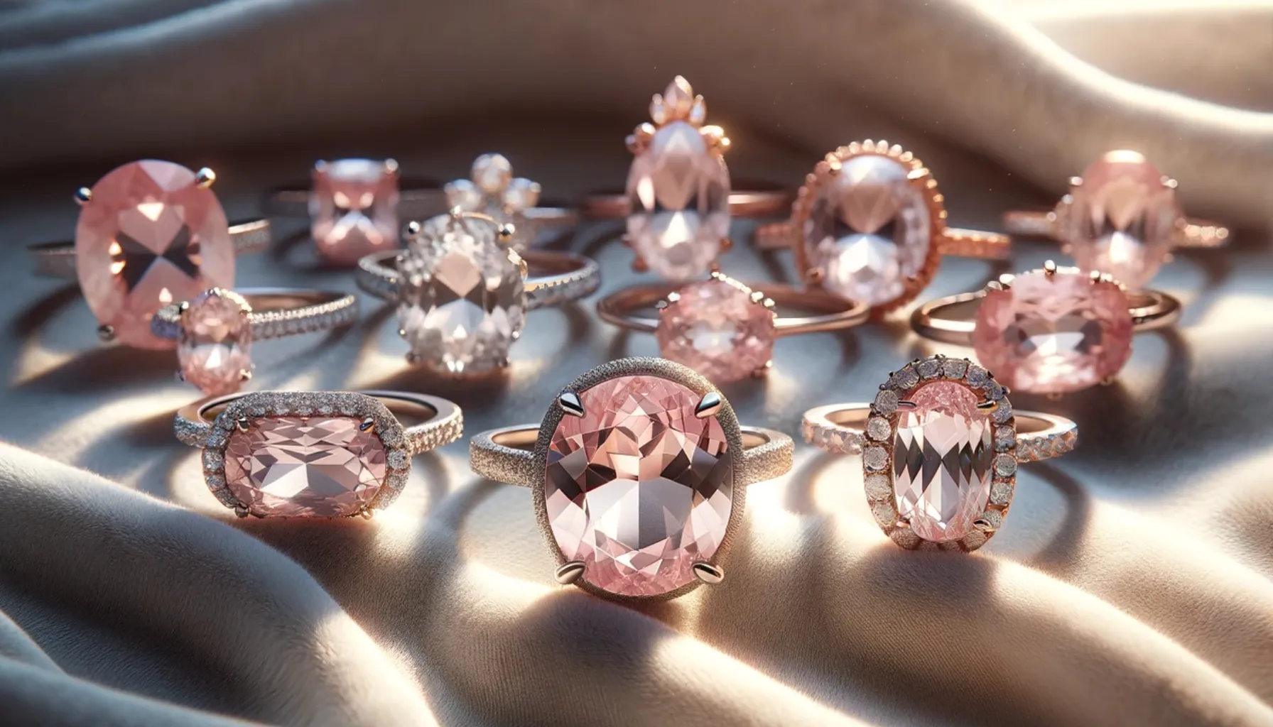 article photo for From Bling to Bliss: The Healing Potential of Rose Quartz Engagement Rings
