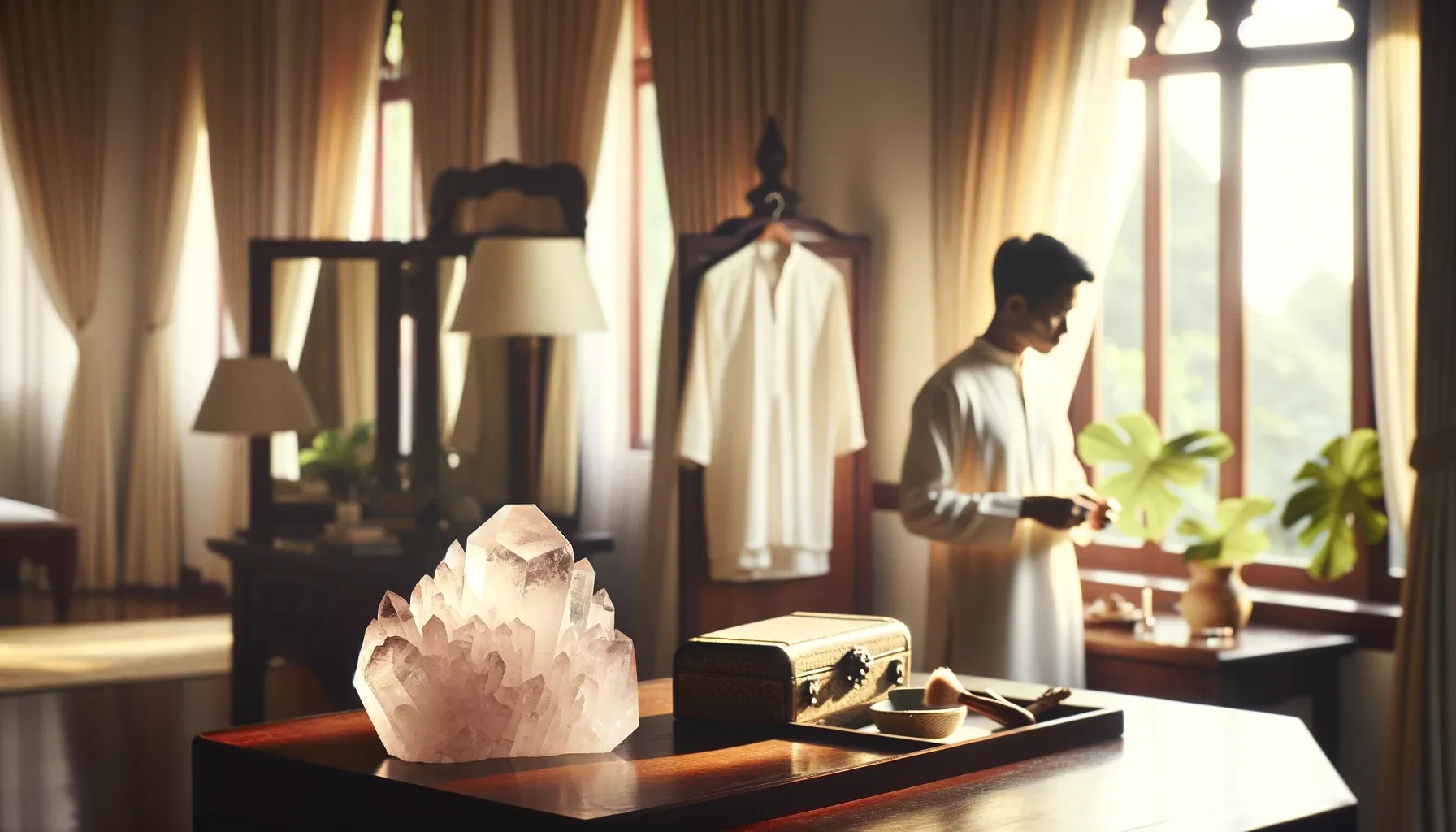 article photo for Enhancing Your Daily Routine with Rose Quartz: Daily Rituals for Self-Care