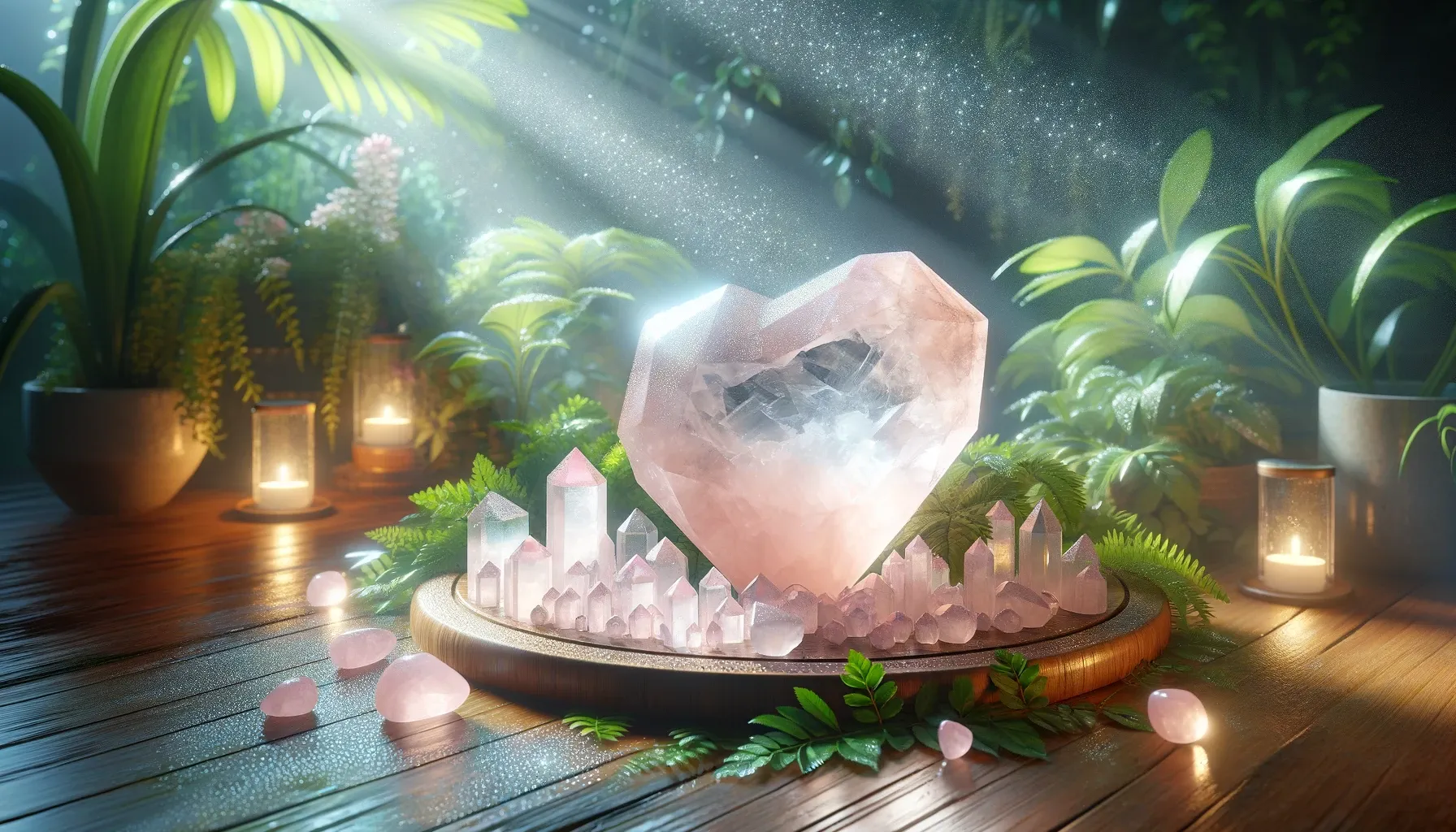 article photo for Awaken Your Heart with Rose Quartz: A Guide to Charging and Cleansing